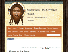 Tablet Screenshot of holyassumptionclifton.org
